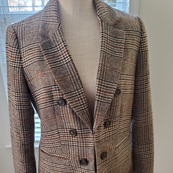 Jones New York Classic Double-Breasted Short Blazer - Picture 9 of 9